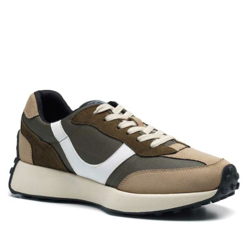 Sneakers Sue Kaki Marca Corina REF M2515 — Zapatos Calzados Germans