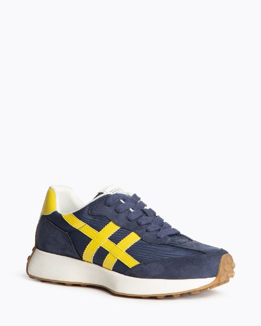 Sneakers Sue blu navy - Corina Brand giallo RIF M5555