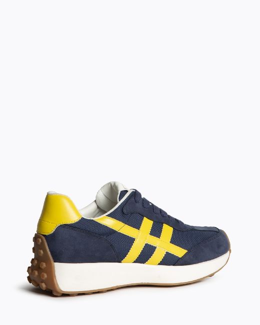 Sneakers Sue blu navy - Corina Brand giallo RIF M5555