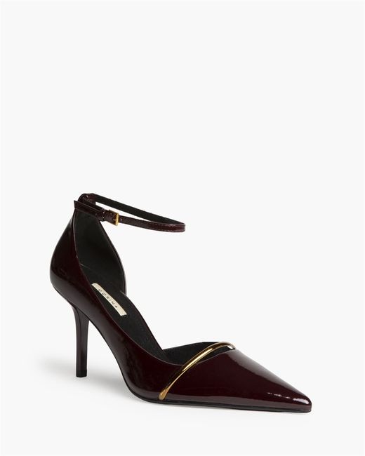 Stiletto con Tacón Fino Burdeos marca Corina REF. M6721