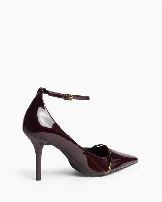 Stiletto con Tacón Fino Burdeos marca Corina REF. M6721