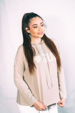 Sudadera Vogue Beige
