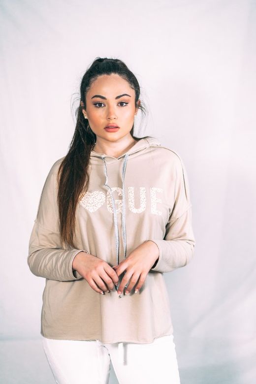 Sudadera Vogue Beige
