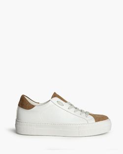 Sneaker con zeppa Basic Camel Corina Brand REF M5065
