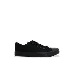 Zapatilla Tipo Converse Plana All Negro