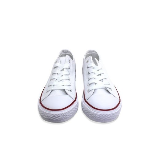 Zapatilla Tipo Converse Plana Blanco