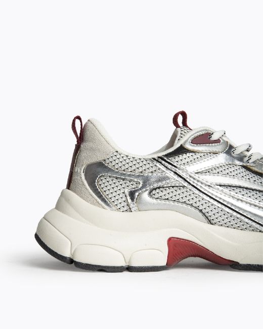 Sneakers argentate con suola spessa Corina marca REF M5570