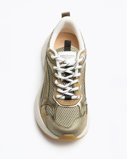 Sneakers verdi spesse Corina marca REF M5570