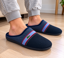 Zapatillas De Estar Por Casa Caballero Marino