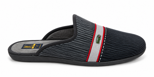 Zapatillas De Estar Por Casa Caballero Negro