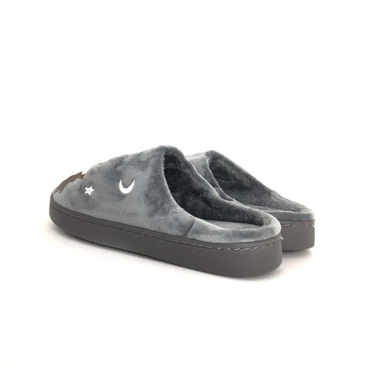 Zapatillas De Estar Por Casa Unicornio Gris