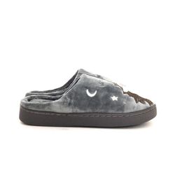 Zapatillas De Estar Por Casa Unicornio Gris