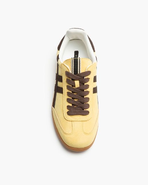 Scarpe da ginnastica retrò gialle marca Corina REF M5075