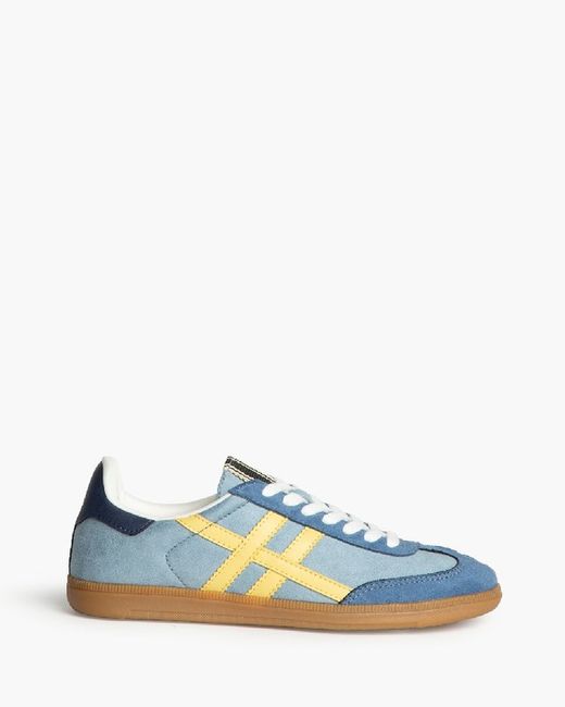 Zapatillas Retro Azul - Amarillo marca Corina REF M5075