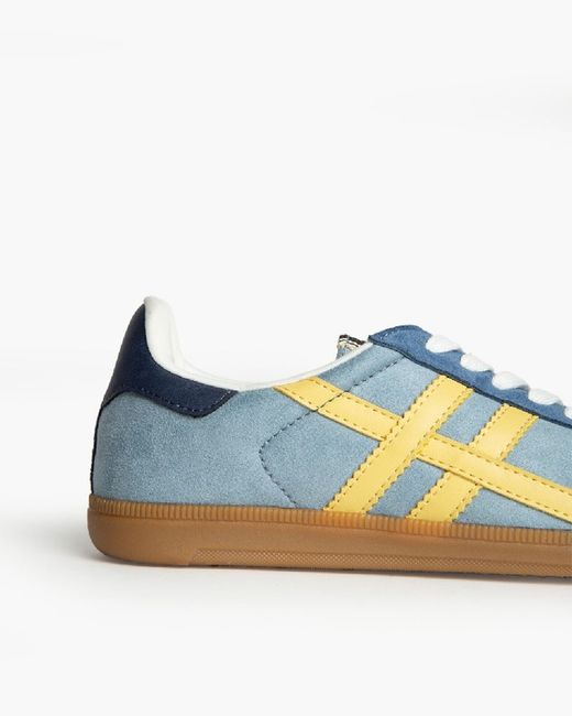 Zapatillas Retro Azul - Amarillo marca Corina REF M5075