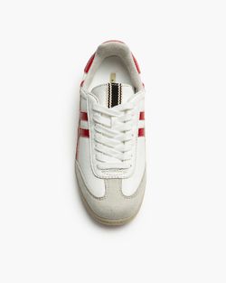 Retro Bianco - Rosso Scarpe da ginnastica marca Corina RIF M5075