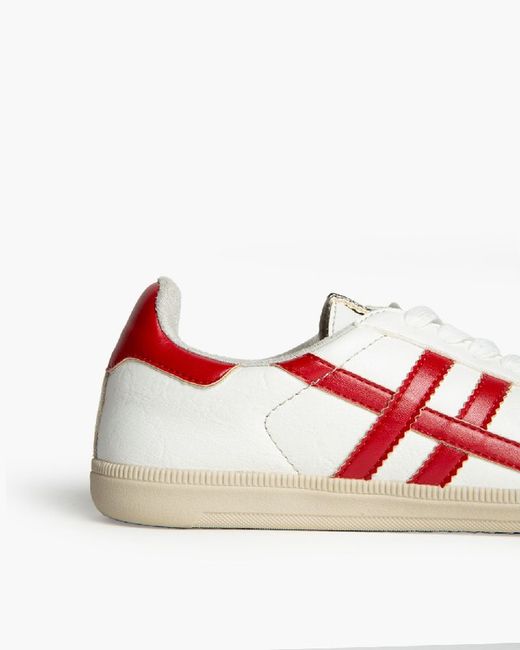 Retro Bianco - Rosso Scarpe da ginnastica marca Corina RIF M5075