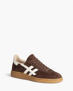 Sneakers Corina Retro marroni REF M6520