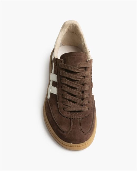 Sneakers Corina Retro marroni REF M6520