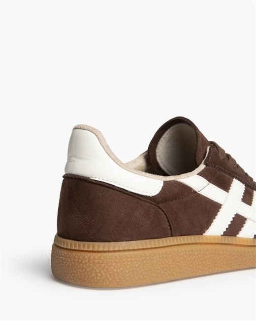 Sneakers Corina Retro marroni REF M6520