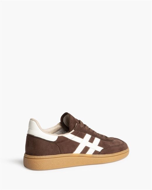 Sneakers Corina Retro marroni REF M6520