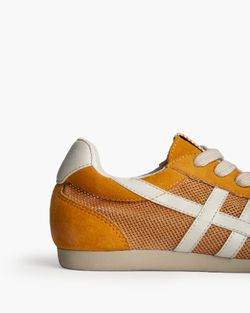 Sneakers Corina Retro Perforate Arancione REF M6035