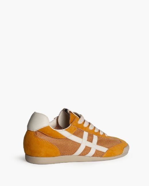 Sneakers Corina Retro Perforate Arancione REF M6035