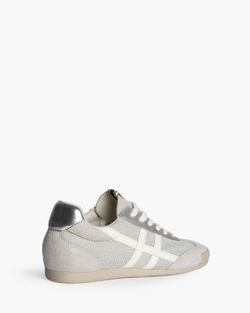 Baskets argentées rétro ajourées Corina, réf. M6035
