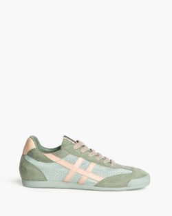 Zapatillas Retro Calada Verde marca Corina REF M5070