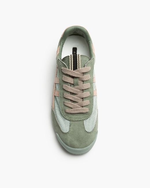 Zapatillas Retro Calada Verde marca Corina REF M5070