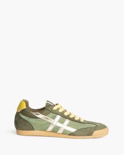 Sneakers Retro Khaki - Oro di Corina REF M5070