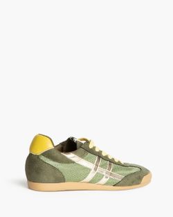 Sneakers Retro Khaki - Oro di Corina REF M5070