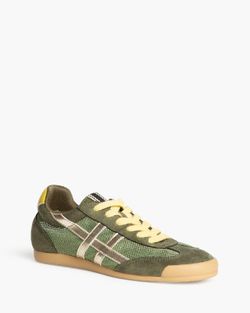 Sneakers Retro Khaki - Oro di Corina REF M5070