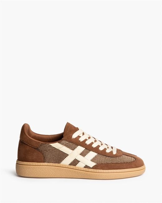 Sneakers Corina Retro marroni REF M6520