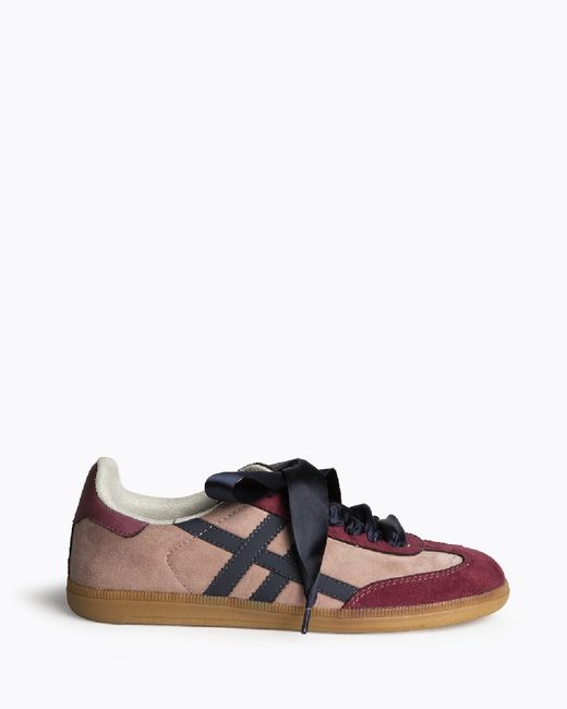 Zapatillas Retro Rosa - Marino marca Corina REF M5520