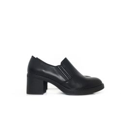 Zapato Abotinado Mujer Negro