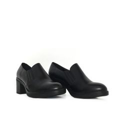 Zapato Abotinado Mujer Negro