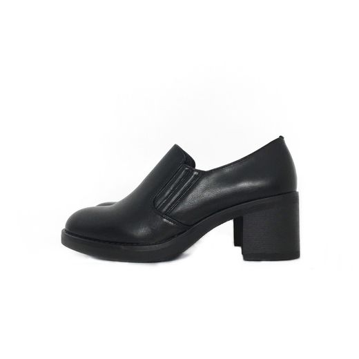 Zapato Abotinado Mujer Negro