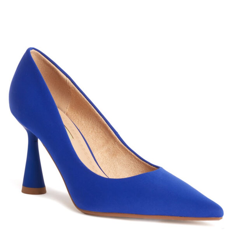 Zapato De Salón Azul Electrico Marca Corina REF M3190 — Zapatos Calzados