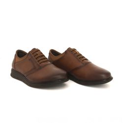 Zapato Plano Elástico Para Mujer Cuero