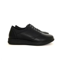 Zapato Plano Elástico Para Mujer Negro