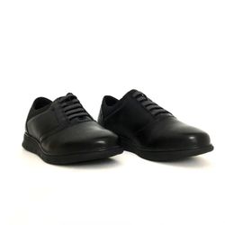 Zapato Plano Elástico Para Mujer Negro — Zapatos Calzados Germans