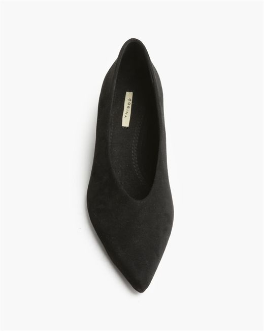 Zapato Salón con Tacón Fino Negro marca Corina REF. M6695
