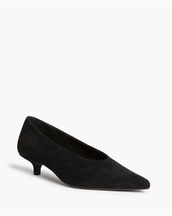 Zapato Salón con Tacón Fino Negro marca Corina REF. M6695