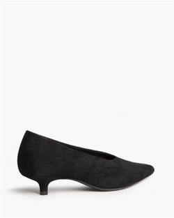 Zapato Salón con Tacón Fino Negro marca Corina REF. M6695